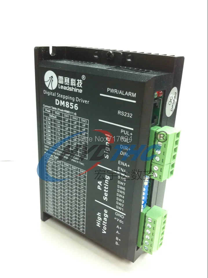 

NEW Leadshine DM856 CNC Driver Digital Hybrid Stepper Drive 80VDC/5.6A