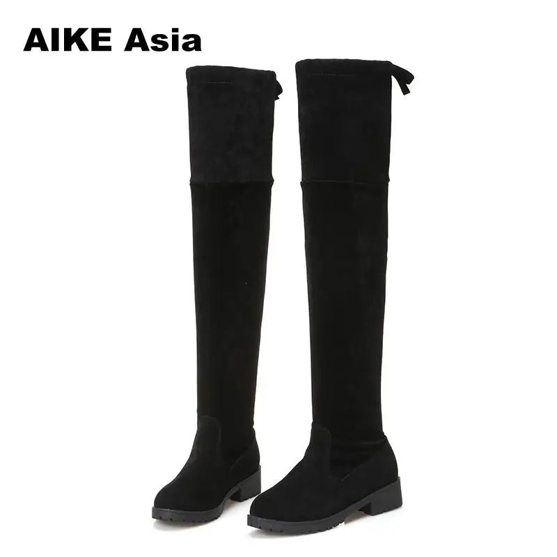 womens flat bottom boots