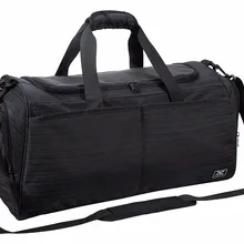 MIER Gmy сумка вещевой мешок для женщин и мужчин с обувью Compart мужчин t, 21 дюймов, черный