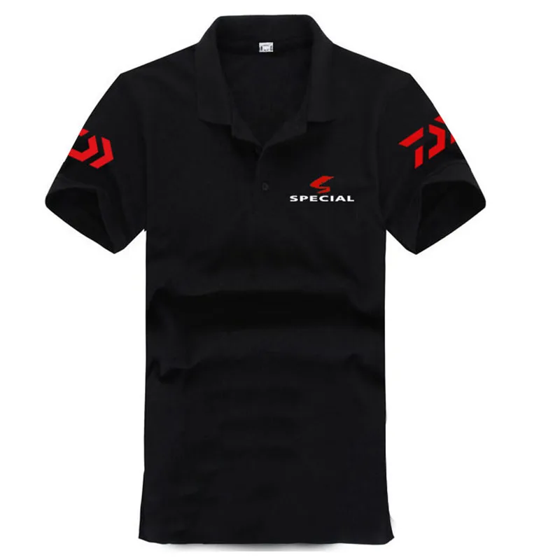 

Summer DAIWA Fishing T Shirt Quick Drying Breathable Anti UV Sun Protection Fishing Clothes Short Sleeve Fishing Clothing