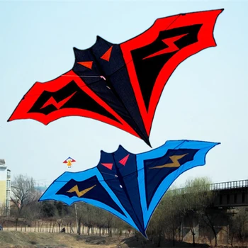

180cm Large Bat Kite Manual Stitching Kites string Easy Control Flying Toy Children Gift Outdoor Sports Toys