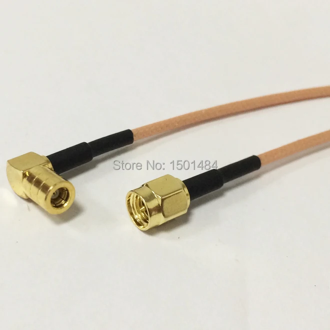 New SMA Male Plug Connector Switch SMB Female Jack Right Angle