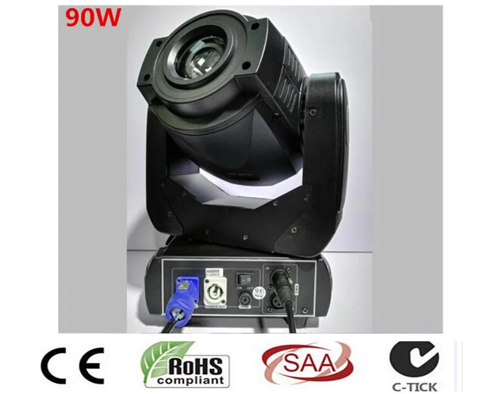 Светодиодный прожектор Gobo 90 Вт с движущейся головкой контроллером Prisma DMX A 6/15 Canali для ночного клуба|moving head