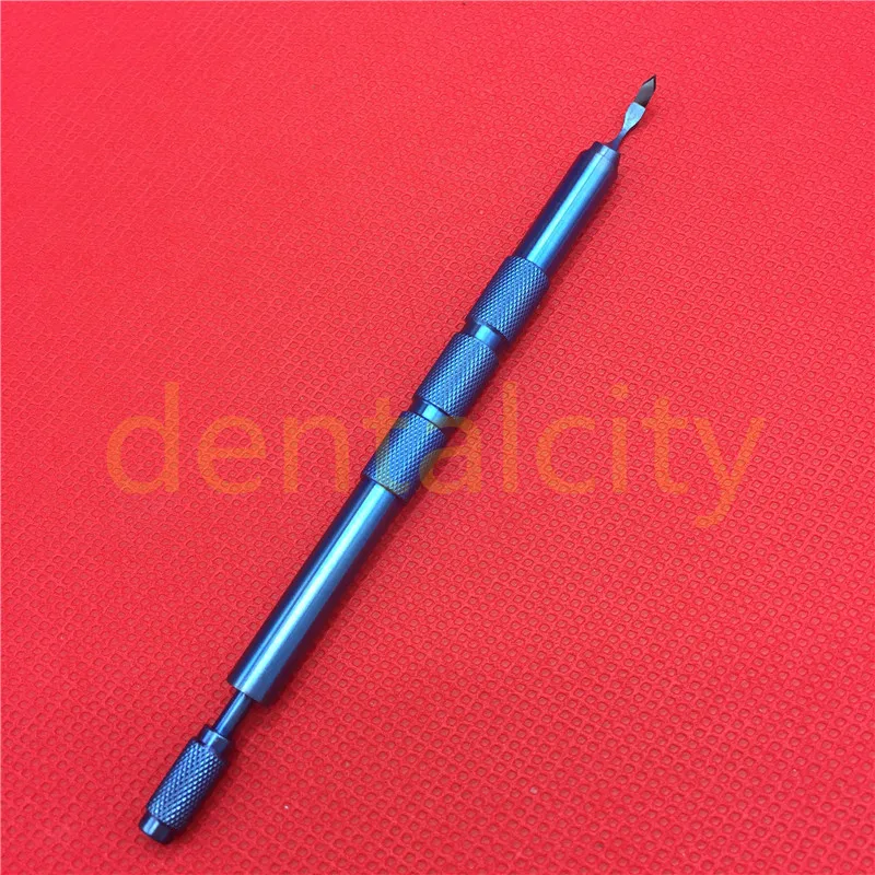 

Black Diamond Keratome 2.65mm ophthalmic blade surgical blades instruments Elbow Double Lancet