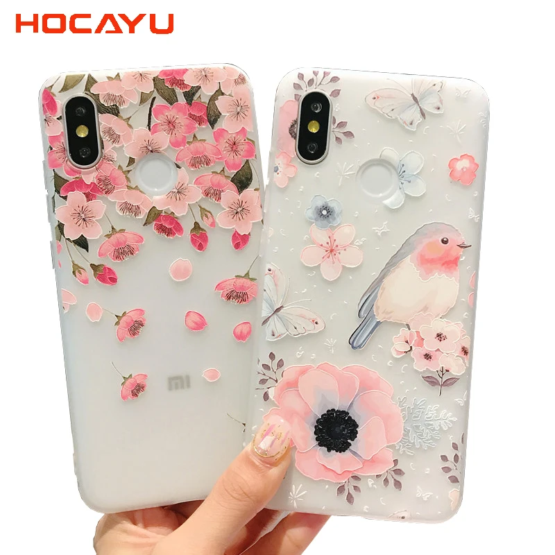 HOCAYU Flower Mobile Phone Case for Xiaomi Celular Matte TPU Smartphone for Redmi Note 5 Case Funda Capa Drop Shipping HOCAYU Flower Mobile Phone Case for Xiaomi Celular Matte TPU Smartphone for Redmi Note 5 Case Funda Capa Drop Shipping