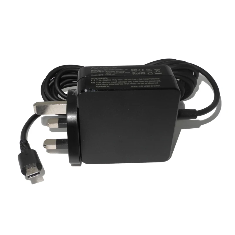 UK USB Type C Adapter Charger