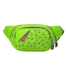 Imperméable à l’eau Unisexe Hommes Femmes Taille Packs Sac Casual Nylon Ceinture Accessoire Petit Voyage Ceinture Sac XJ505