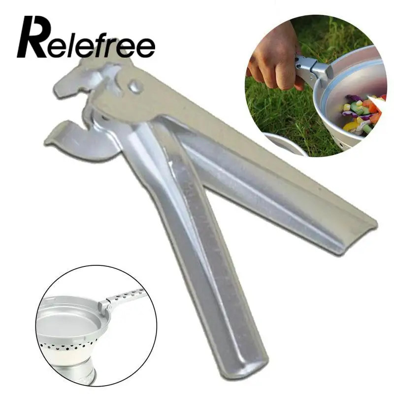 Anti-Slip Pot Gripper For Camping Cookware, Aluminum Pan Holder, Heat