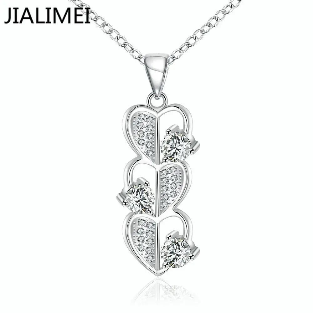 

NEW YEAR Gift! pendant necklace,high quality silver pendant necklace,fashion necklace Silver jewelry For Wedding Party N740