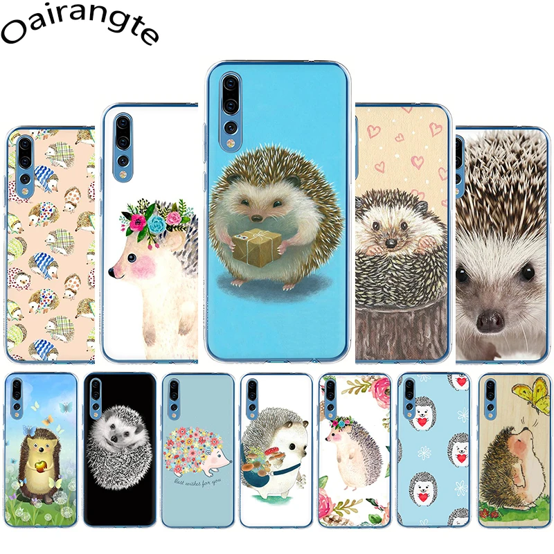 

Hedgehog Cute Hard Phone Case for Huawei Honor 6A 6C 7A Pro 7C 7X 8C 8X 8 9 10 Lite Play view 20 9X Pro