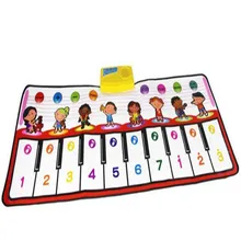 Горячая новинка сенсорная клавиатура для игр Музыкальный Музыка Поющий коврик для спортзала лучший детский подарок SEP 02