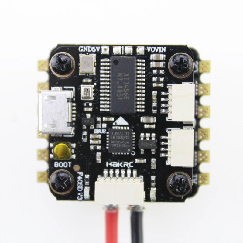 HAKRC BLHeli_32 бит 35A s 2 5 ESC Встроенная светодио дный поддержка Dshot1200 Multishot для FPV RC