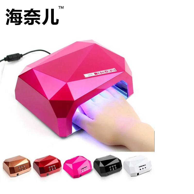 

Hot Sale 36W UV Lamp Nail Dryer 365-405 Gel Polish Curing Machine CCFL LED Lamp Nail Art Manicure Tool With Timer Auto-induction