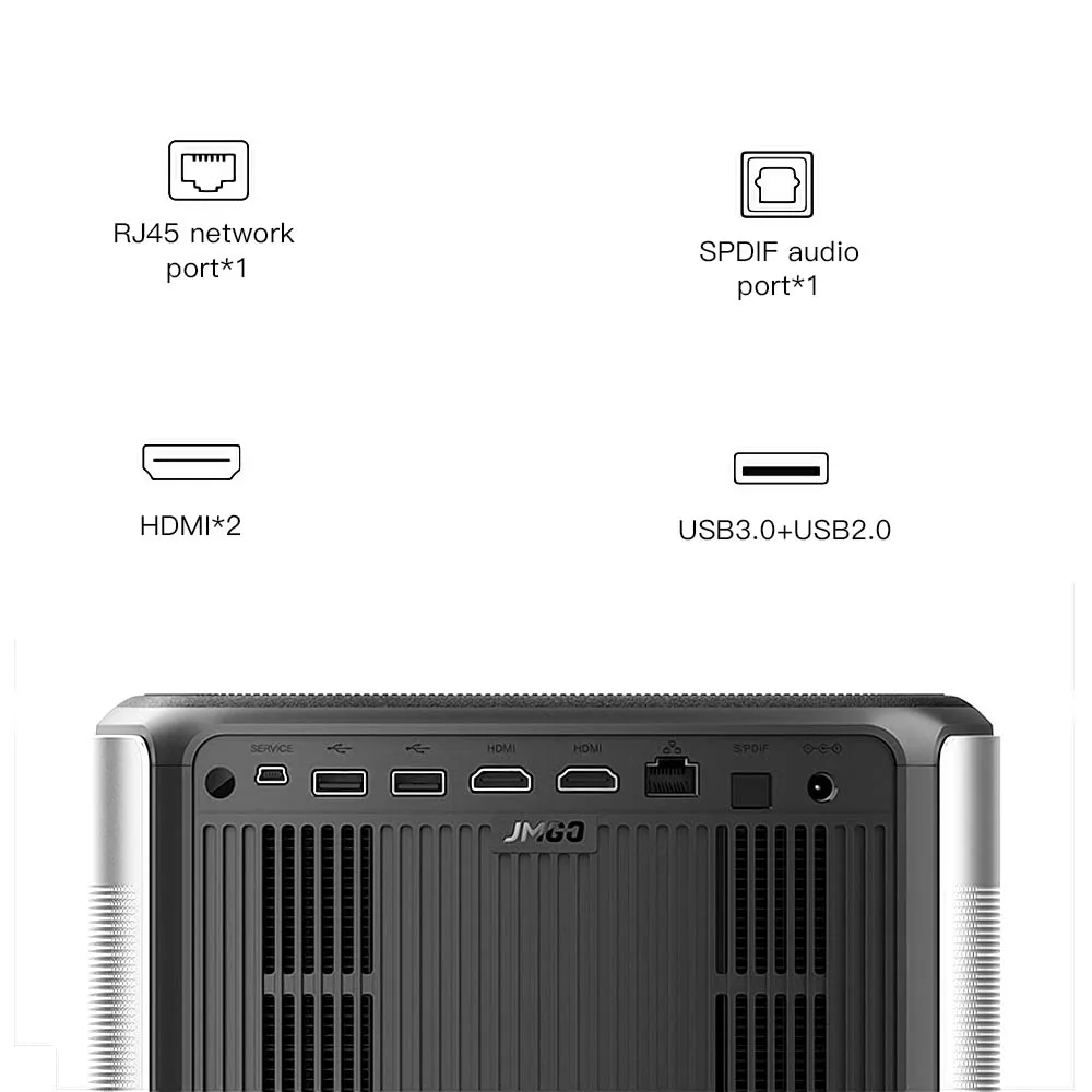 JMGO X3 проектор 3840x2160 dpi 4k ТВ домашний кинотеатр видео HDMI DLP Bluetooth wifi Beamer китайская