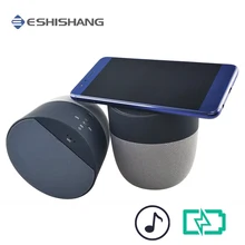 Travel Portable Bluetooth Speaker Qi Wireless Charger Quick Charging Music Player for iPhone 8 8Plus X for Samsung