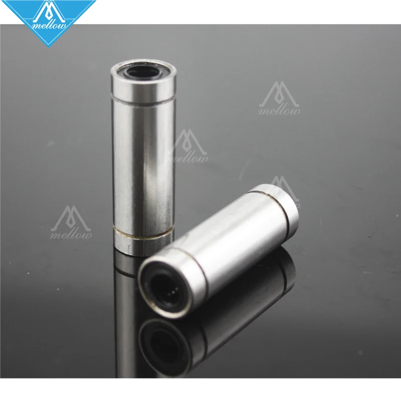 شحن مجاني! 2 قطعة/الوحدة LM6LUU LML6UU 6x12x35 ملليمتر 6 ملليمتر طويلة الخطي اضعا الكرة بوش 2 طابعة 3d ultimaker جلبة LM6L cnc أجزاء