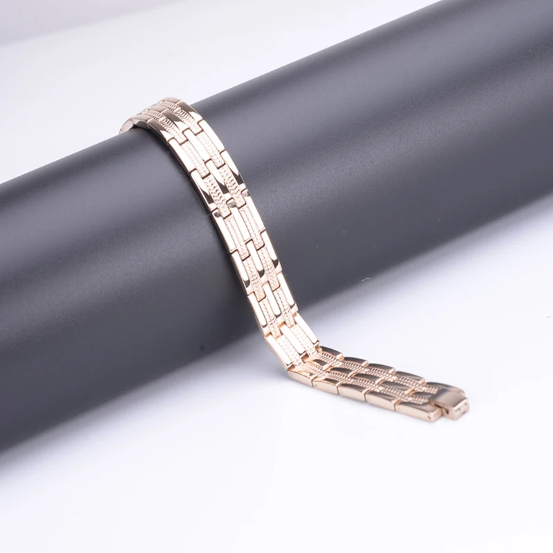 Oktrendy Bio Magnet Energy Bracelet for Men Golf Bracelets Titanium Steel Link Chain Wristband Magnetic Power Pulseira