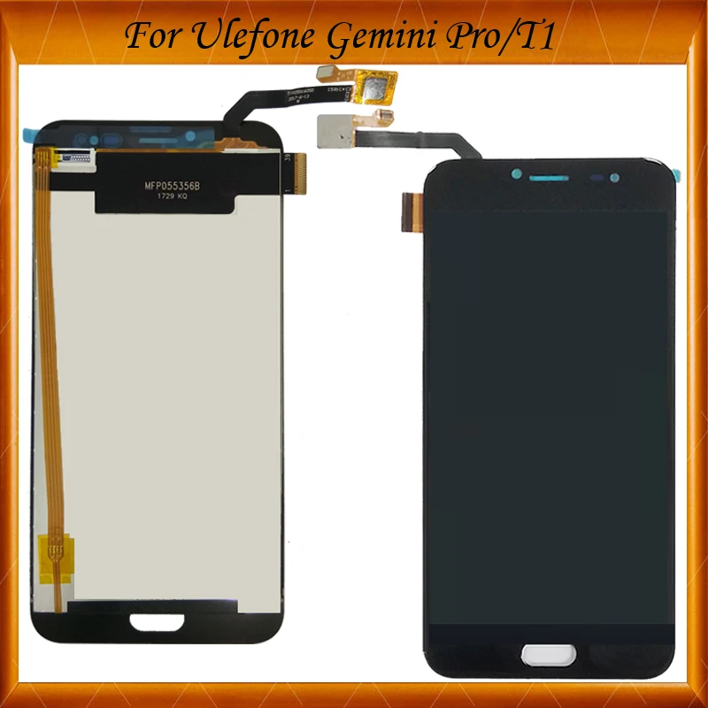 100% протестированный ЖК дисплей и сенсорный экран в сборе для Ulefone Gemini Pro T1