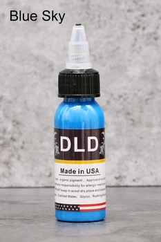 

USA Natural Pure Plant Tattoo Pigment Permanent Makeup 1oz Bottle 30ML Tattoos Ink Pigment For Body Professional Beauty Art