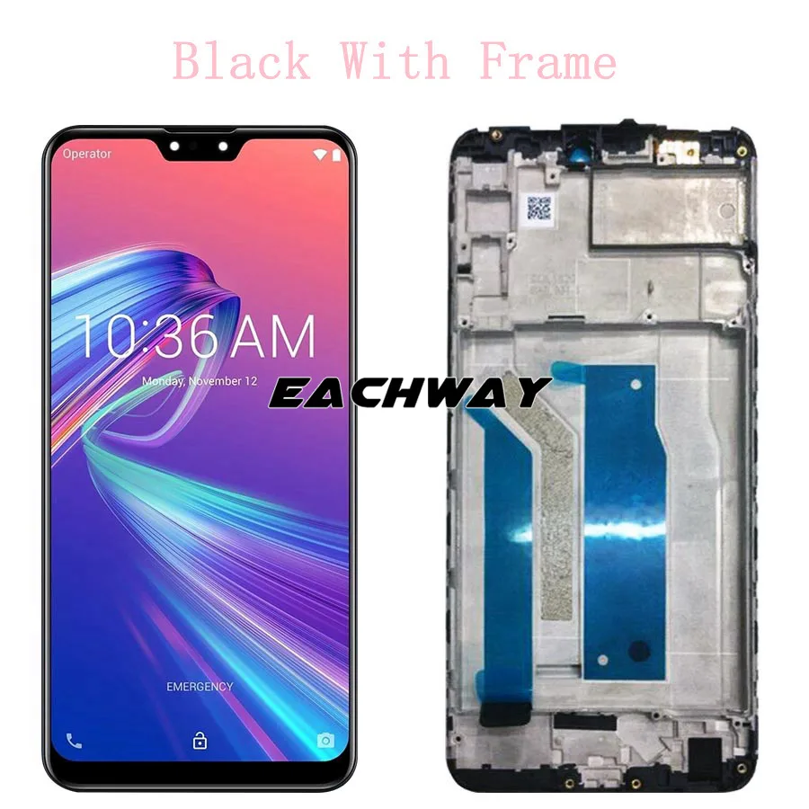 ЖК дисплей для Asus Zenfone Max Pro (M2) ZB631KL дигитайзер сенсорного экрана в сборе запасные