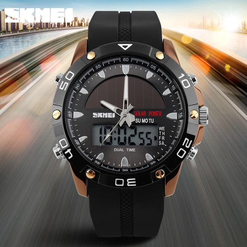 SKMEI New Outdoor Brand Quartz Men's Watches Casual Chronograph Sports Waterproof Clock Military Wr