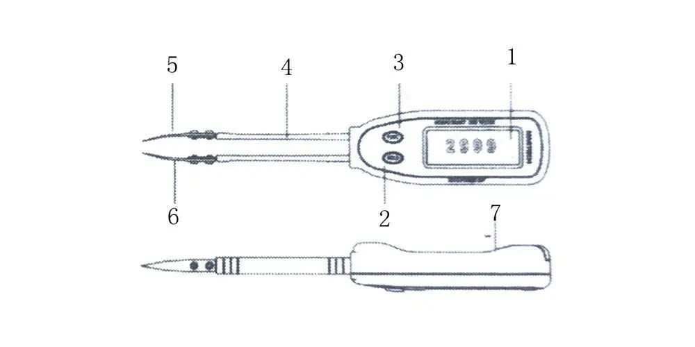 Mastech MS8910 цифровой мультиметр тестер SMD