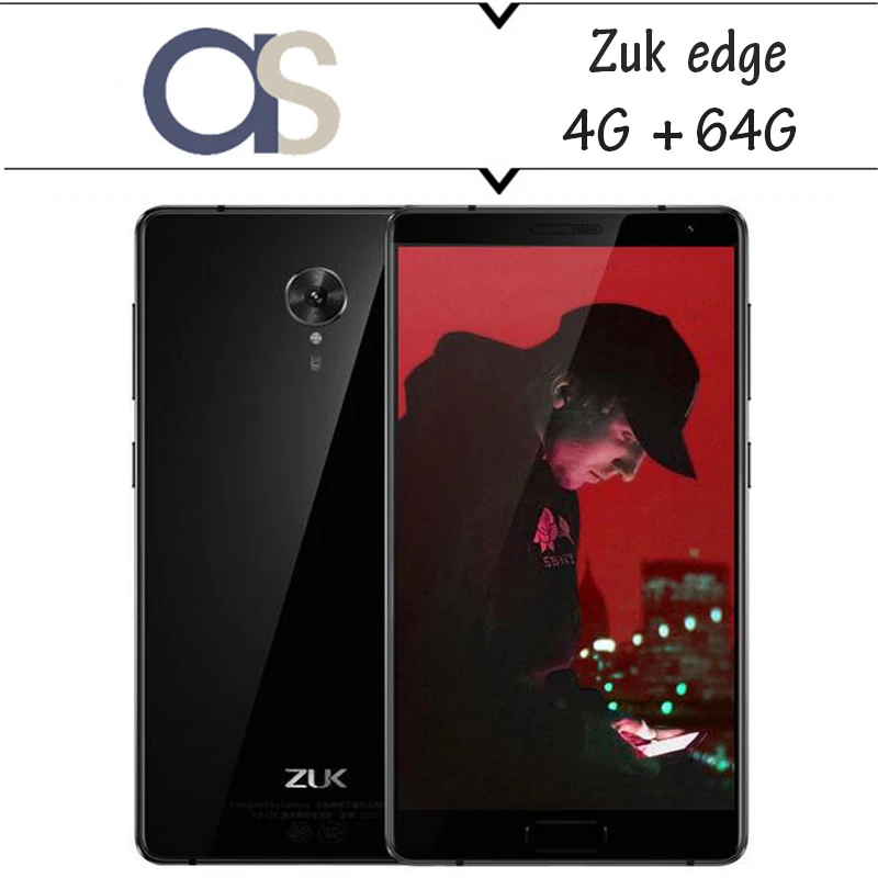 Новый оригинальный lenovo ZUK Edge 4G сотовый телефон Snapdragon 821 Четырехъядерный ram 64G rom 5