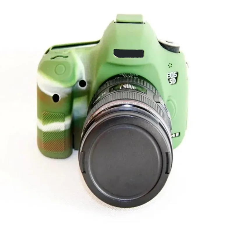 Новый легкий чехол для Canon EOS 5D Mark III силиконовый камеры хорошая резина защитный 5D3