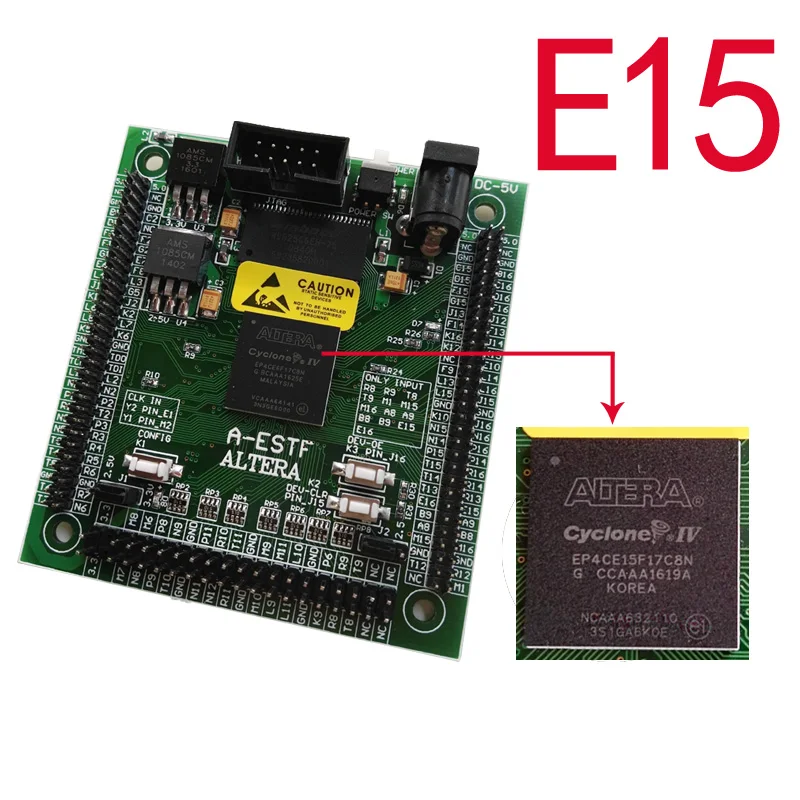 Prix pour E15 altera carte fpga altera fpga conseil de développement EP4CE15f17C8N NIOS II conseil + SDRAM + USB DC-5V PUISSANCE Prix pour E15 altera carte fpga altera fpga conseil de développement EP4CE15f17C8N NIOS II conseil + SDRAM + USB DC-5V PUISSANCE