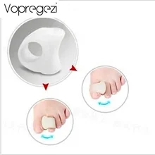 Vopregezi 2 шт. коррекция вальгусной деформации большого пальца стопы педикюрные инструменты силиконовый массажер для ног корректор для пальцев ног