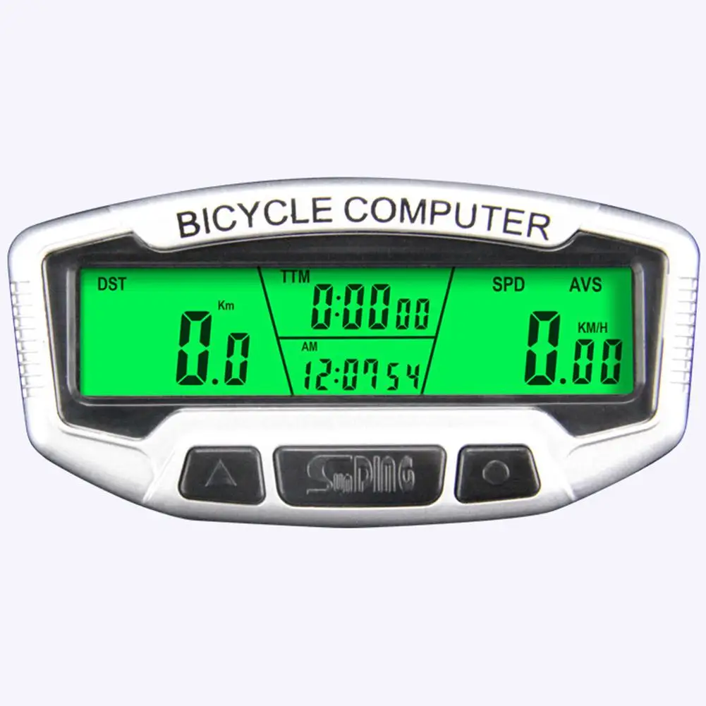 

HobbyLane SD-558C Bicycle Speedometer Wireless Waterproof Bicycle Odometer Bicycle Multi-function LCD Display Odometer Timer