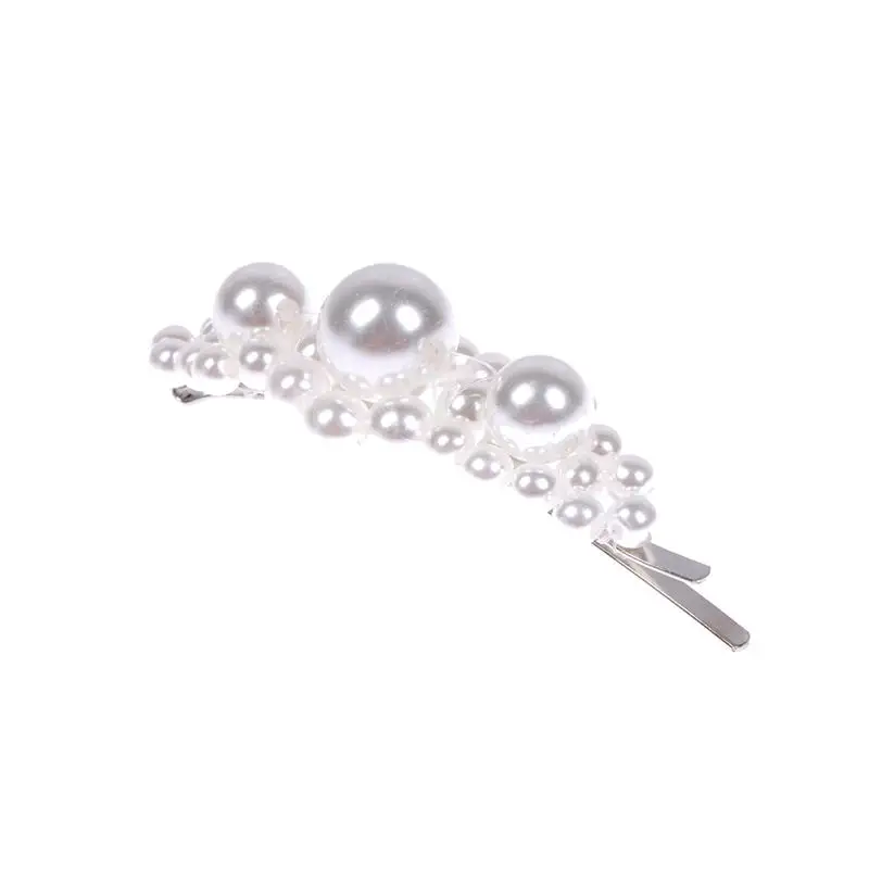 1 Pcs Fashion Women Girls Pearl Metal Hair Clip Barrette Stick Hairpin Bobby Jewelry Styling Tools Hair Accessories 1 Pcs Fashion Women Girls Pearl Metal Hair Clip Barrette Stick Hairpin Bobby Jewelry Styling Tools Hair Accessories