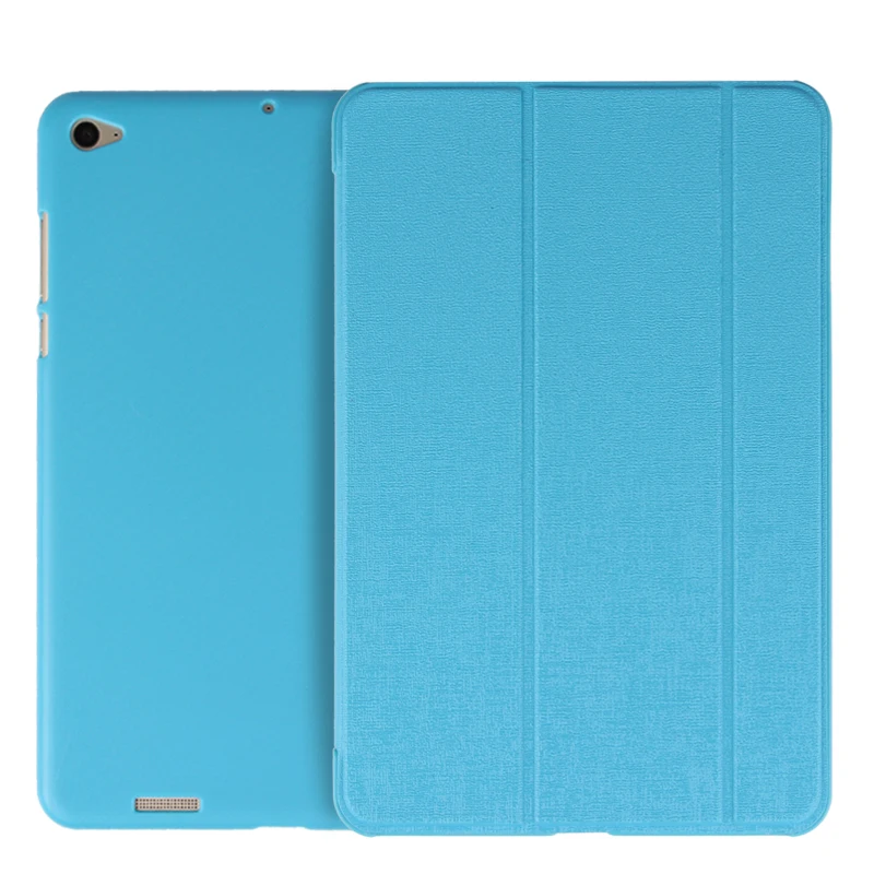 Для Xiaomi mi pad 3 2 Чехол крышка 7 9 дюймов флип Роскошный кожаный держатель сна серый