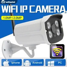 720 P 1080 P Wi-Fi 2-МЕГАПИКСЕЛЬНАЯ Беспроводная Ip-камера Открытый Водонепроницаемый Ночного Видения 1.0MP Видеонаблюдения 3.6 мм Объектив Камеры Безопасности Onvif
