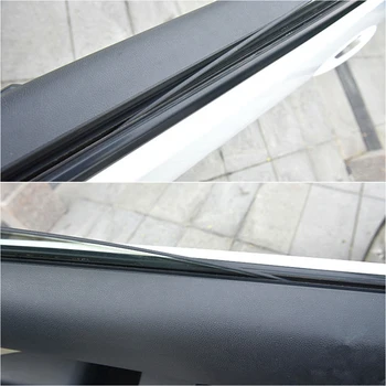 

Black Sealed Strip Window Trim Edge Rubber Noise Weatherstrip Useful New