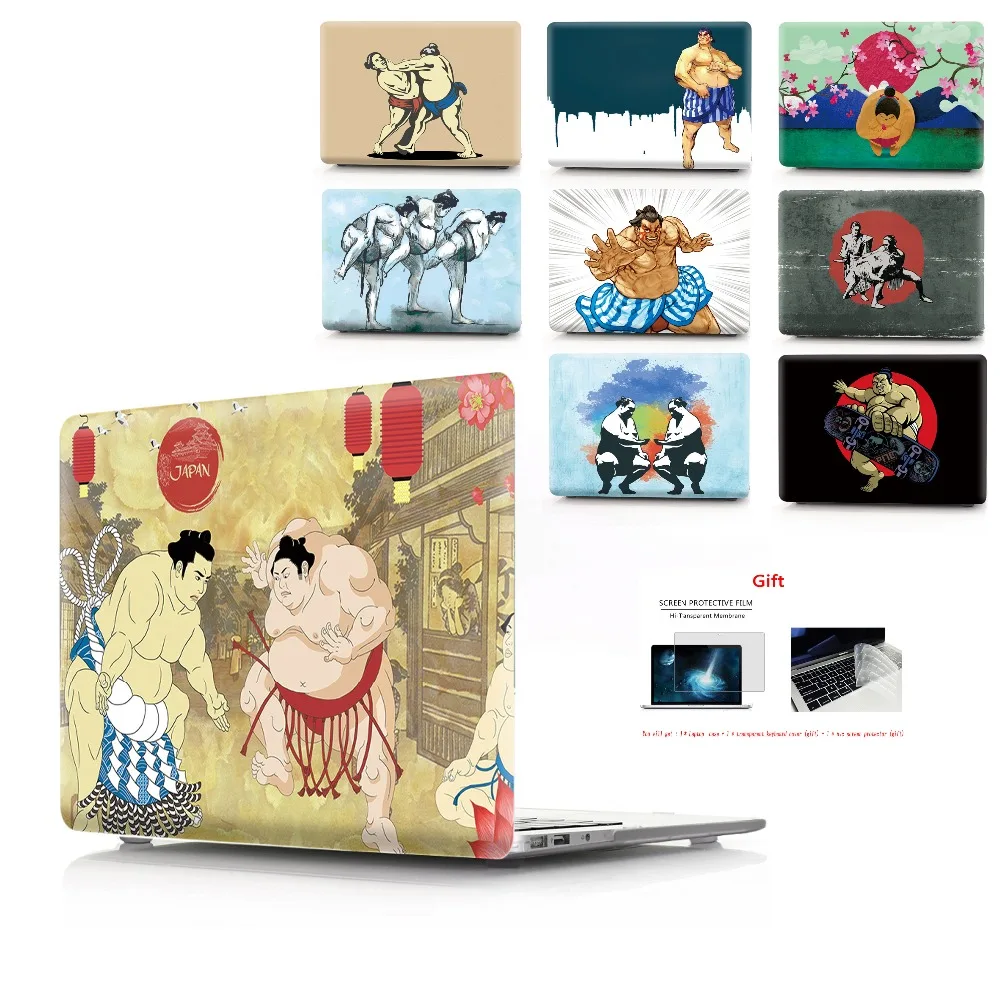 

Sumo color printing notebook case for Macbook Air 11 13 Pro Retina 12 13 15 inch Colors Touch Bar New Pro 13 15 or New Air 13