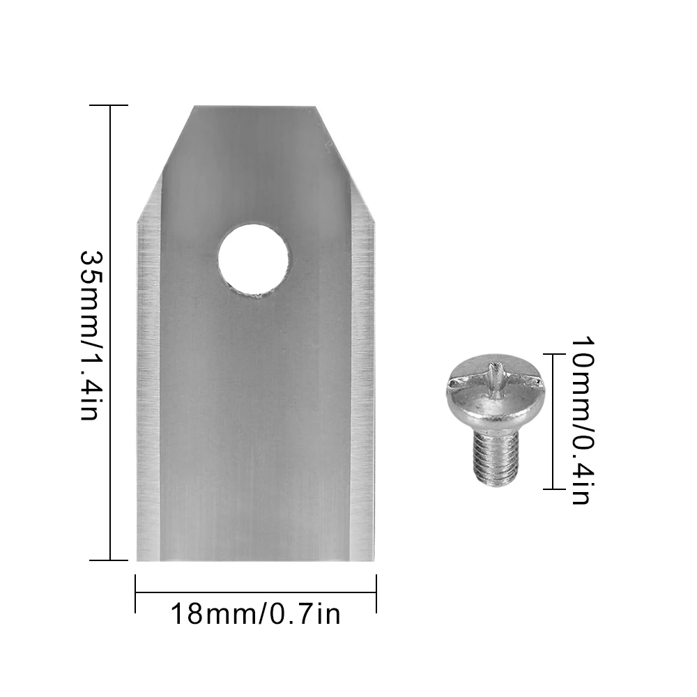30 шт. Титан покрытием газонокосилка с винтами для Husqvarna Automower 0,45 мм 0,6 мм 0,75 мм сад фрезерный резец лезвий