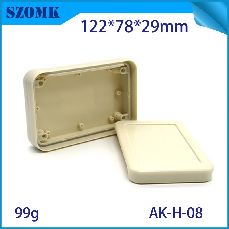 szomk handheld plastic enclosure for electronics plastic case remote control box instrument enclosure shell plastic housing device box (9)