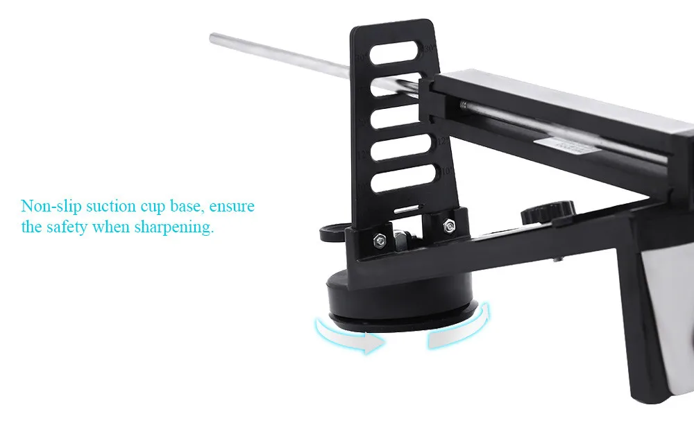 DMD Adjustable Fixed-angle Knife Sharpener with 3 Whetstones Professional Knife Sharpening For Kitchen Knives Scissors Saws11