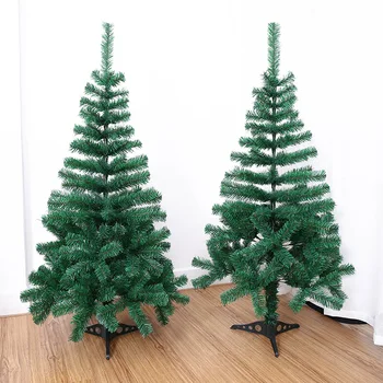 

Artificial Decorated Christmas Tree Green Xmas Plastic Tree 120cm New Year Home Ornaments Desktop Decorations Christmas Tree