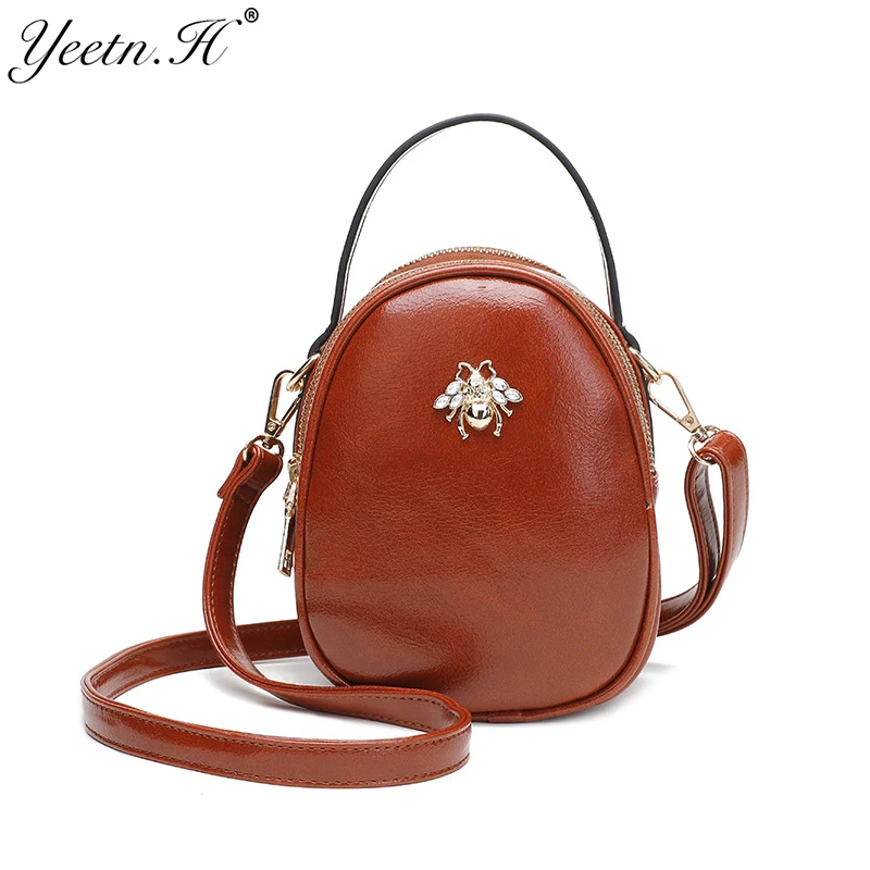 

2018 New Arrival Yeetn.h Bucket Pu Women Messenger Bags Handbags Women Famous Brands Bolsos Mujer Sac A Main M8439