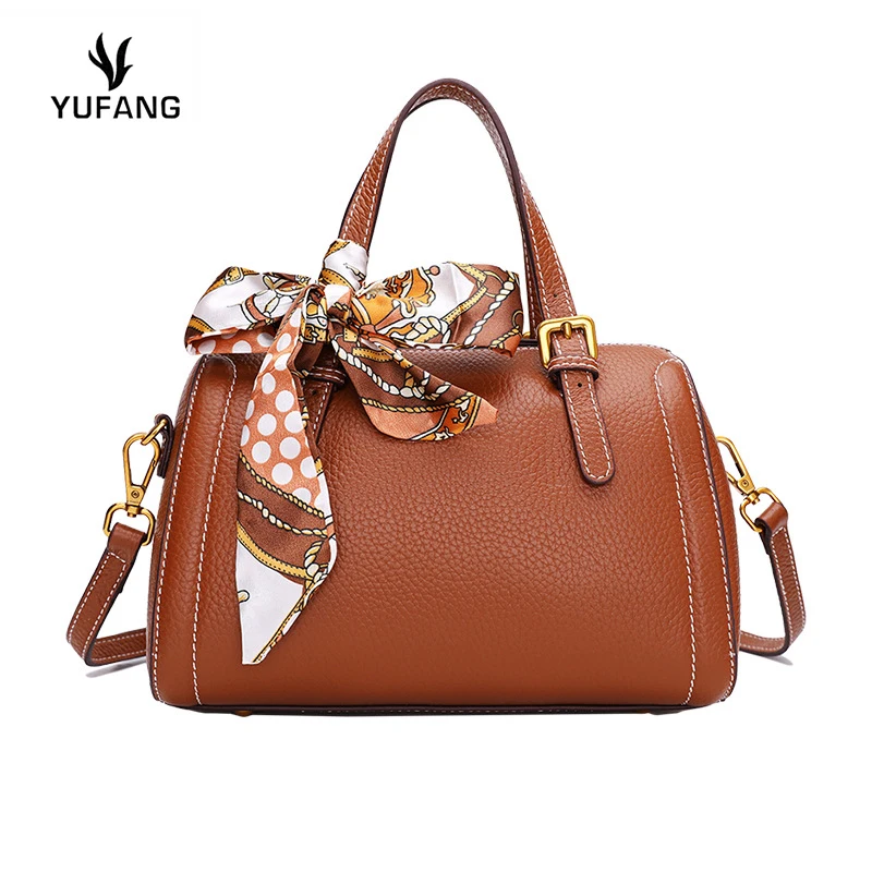 YUFANG Genuine Leather Luxury Handbags Women Bags Designer High Quality