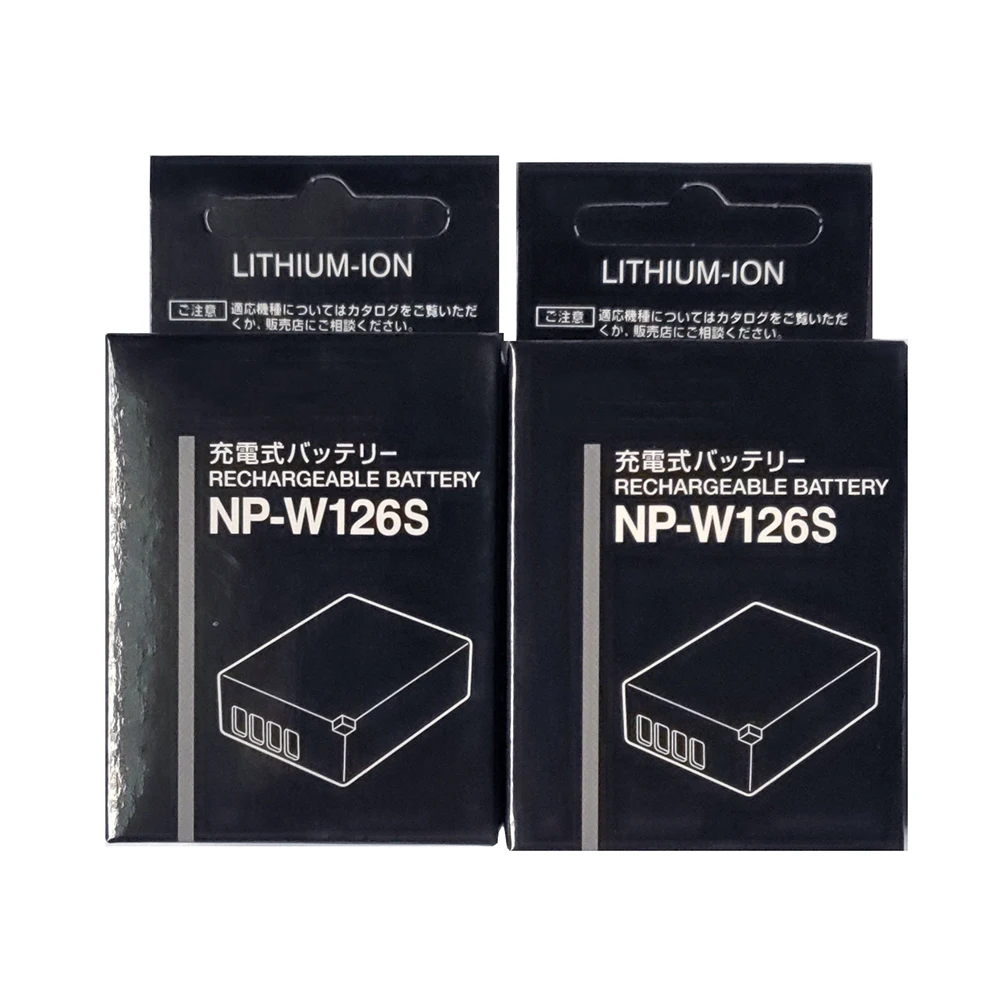 

2PCS/Lot fully decoding NP-W126S NPW126S W126S Battery For Fujifilm Fuji XT3 XA5 XT20 XT2 XT1 XH1 XT10 XE3 XT3 XPRO1 XPRO2