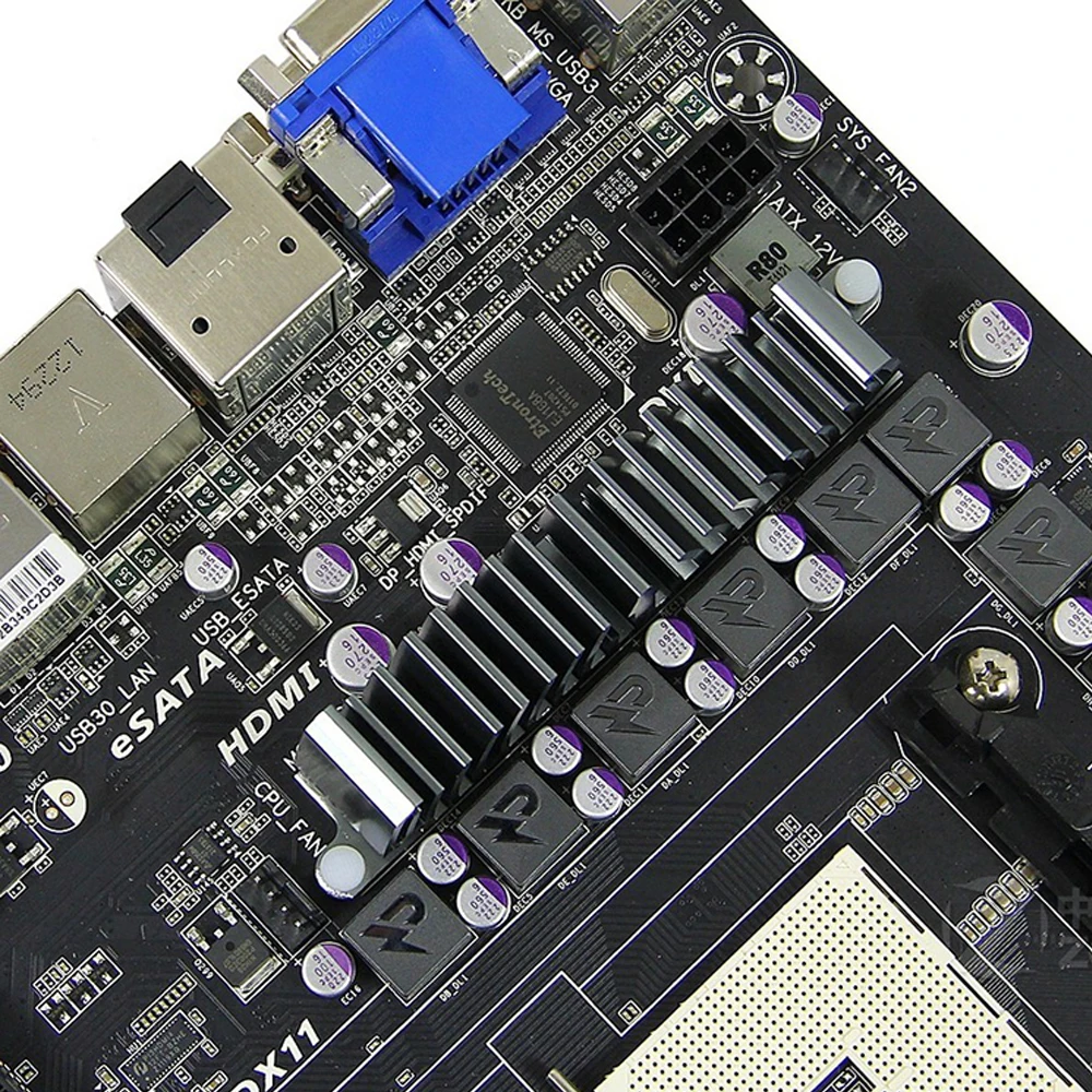 Материнская плата Gigabyte A85X оригинальная б/у для настольных ПК разъем FM2 AMD A10/A8/A6/A4