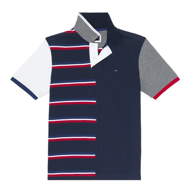 

2019 NEW MENS POLO SHIRT STRIPED SUMMER COLLECTION EDEN SERIGE PARK FRANCE LUXURY BRAND NEW PATTERN SHORT SLEEVE COTTON MATERIAL