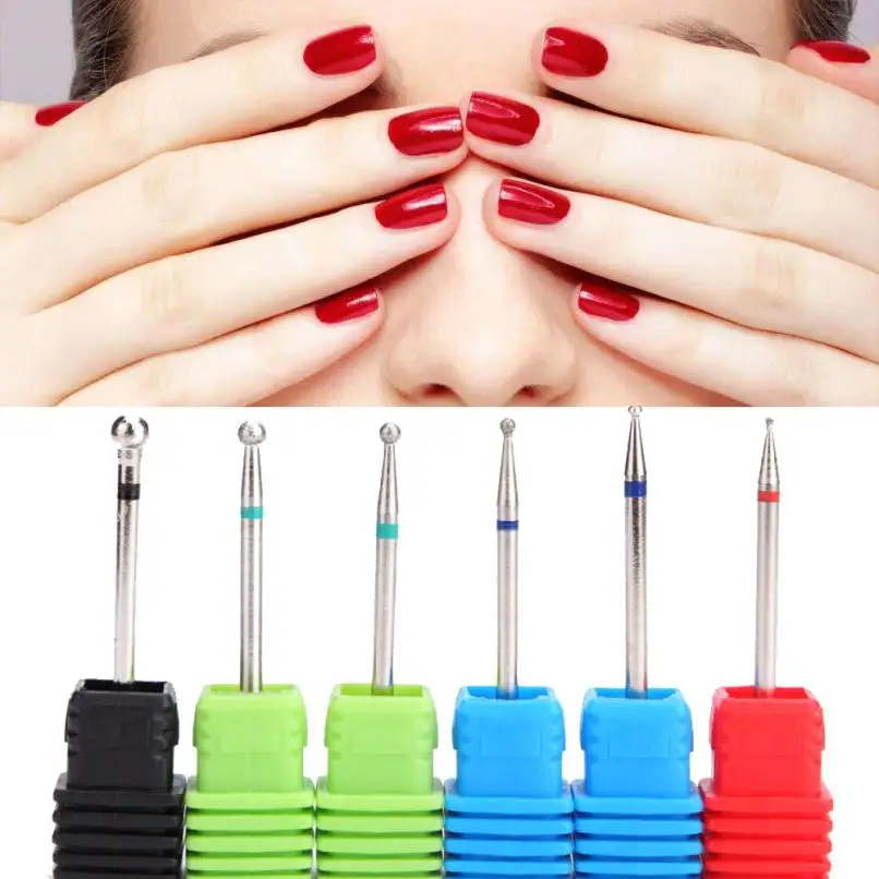 

Nail Drill Cuspidal Nail Grinding Head for Nail Polisher Manicure Tool N20329#30 1105