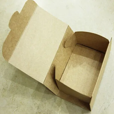 Kraft Caixa Box XMAS Decoration Macaron Packaging Kraft Paper Cookie Box Biscuits Paper Box 14.5*9*5.5CM 20pcs/lot PP375