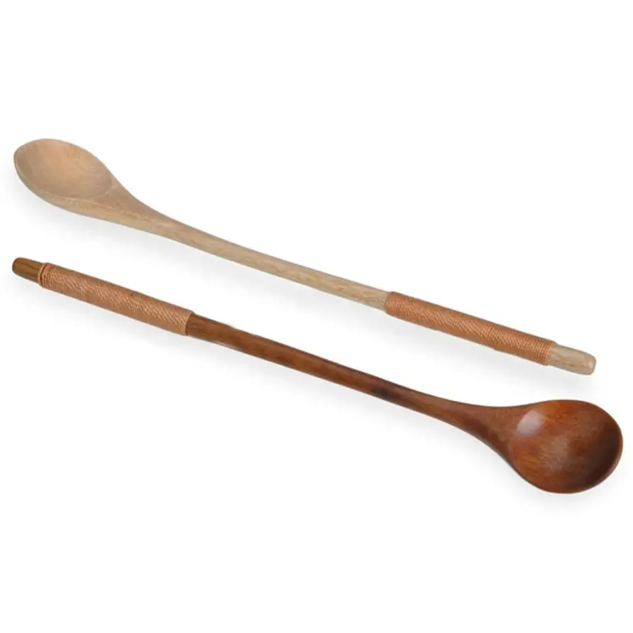 Children Healthy Baby Kids Food FeedingNatural Log Round Lipstick Rat Tail Small Wooden Spoon Soup Teaspoon Spoon Children Healthy Baby Kids Food FeedingNatural Log Round Lipstick Rat Tail Small Wooden Spoon Soup Teaspoon Spoon