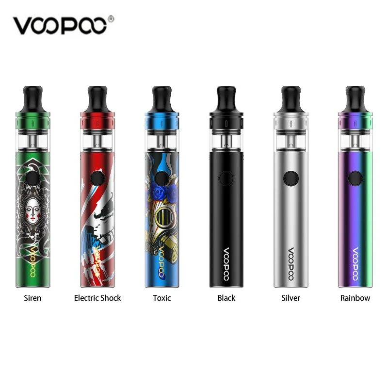 

Original VOOPOO FINIC 20 AIO Pen Kit 1500mAh Battery with 2ml Atomizer Top Filling System 6-22W E-cigs Kit