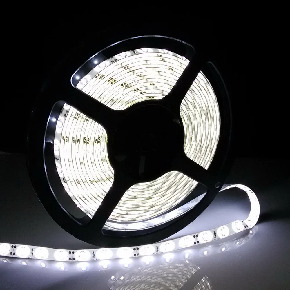 MUQGEW 12V 5M SMD 5630 300LED водонепроницаемый гибкий теплый холодный белый фея полоса света
